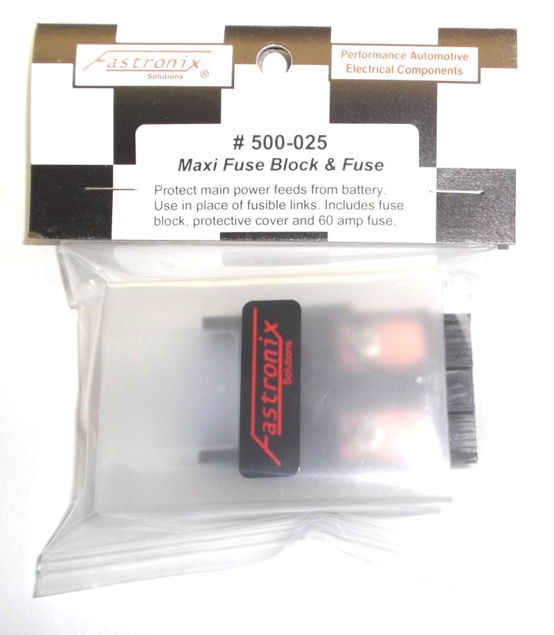 Fastronix Solutions حامل فيوز ماكسي مغطى عالي التيار من فاسترونيكس مع فيوز 60 أمبير - Image 2